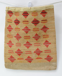 Antique Large Nez Perce Corn Husk Root Bag