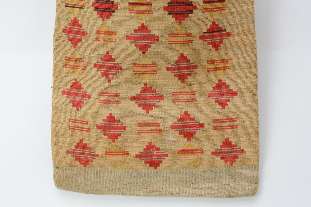 Antique Large Nez Perce Corn Husk Root Bag