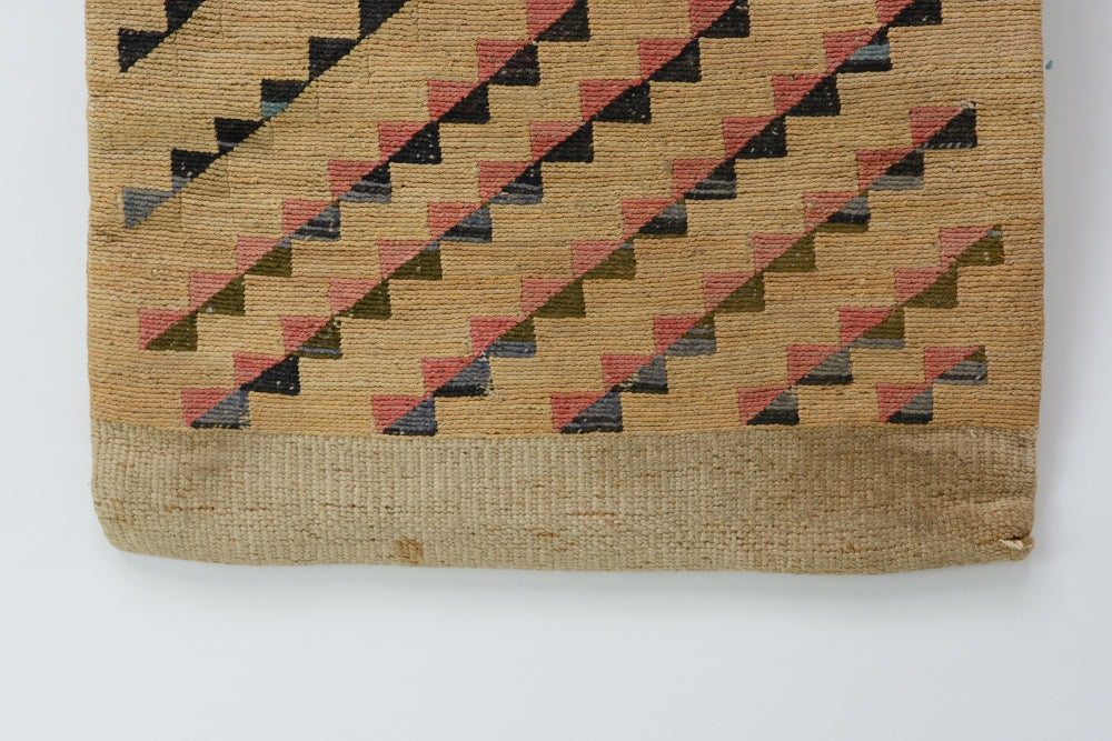 Antique Large Nez Perce Corn Husk Root Bag