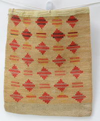 Antique Large Nez Perce Corn Husk Root Bag