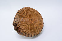 Antique Quinault Northwest Coast Pine Needle and Cone Basket