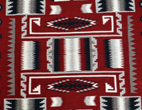 Fine Navajo Rug Storm Pattern by Elona Yazzie
