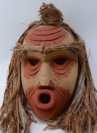 Large Joe David Mask Ulth-Ma-Choo-Wha - Wild Man of the Woods"