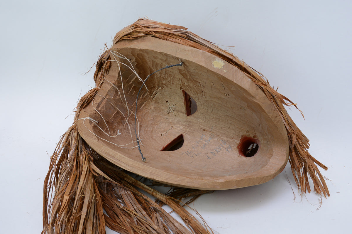 Large Joe David Mask Ulth-Ma-Choo-Wha - Wild Man of the Woods"