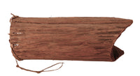 Large Mid Columbia River Folded Cedar Bark Basket with Twine Handle
