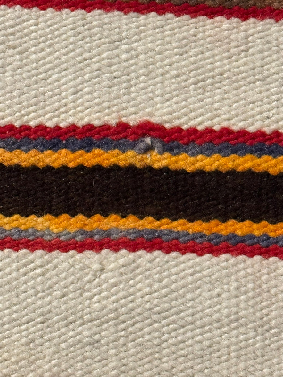 Fine Antique Navajo Double Saddle Blanket