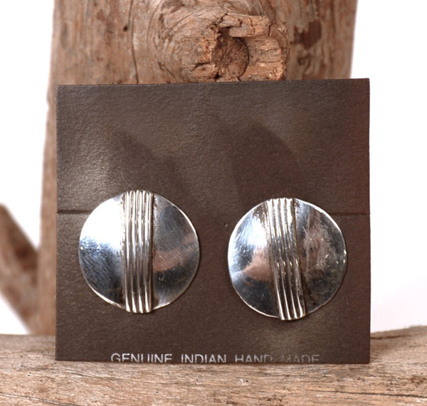 Navajo Sterling Silver Earrings