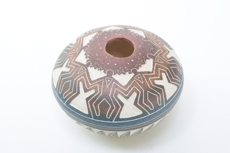 Navajo Carved Pottery by Harrison Tom