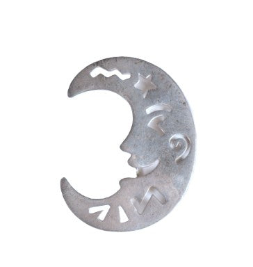 Navajo Sterling Silver Half Moon Pin
