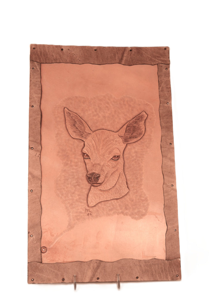 Hand Carved Leather