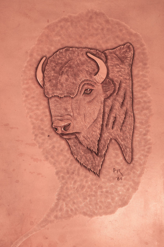 Hand Carved Leather