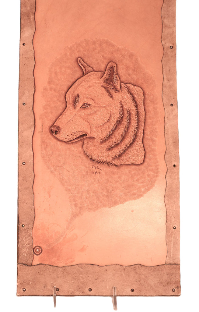 Hand Carved Leather