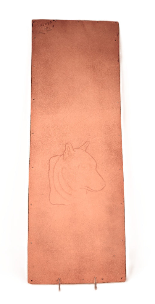 Hand Carved Leather