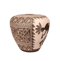 Extra Large Acoma Pueblo Pottery By M & R Romero