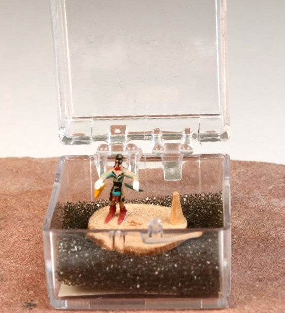Hopi Kachina Micro Miniature Doll in Box By Mae-Hunch