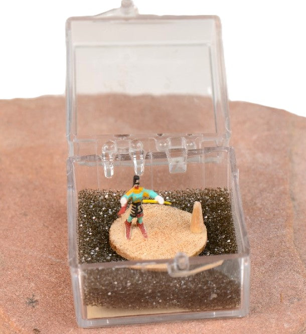 Hopi Kachina Micro Miniature Doll in Box By Mae-Hunch