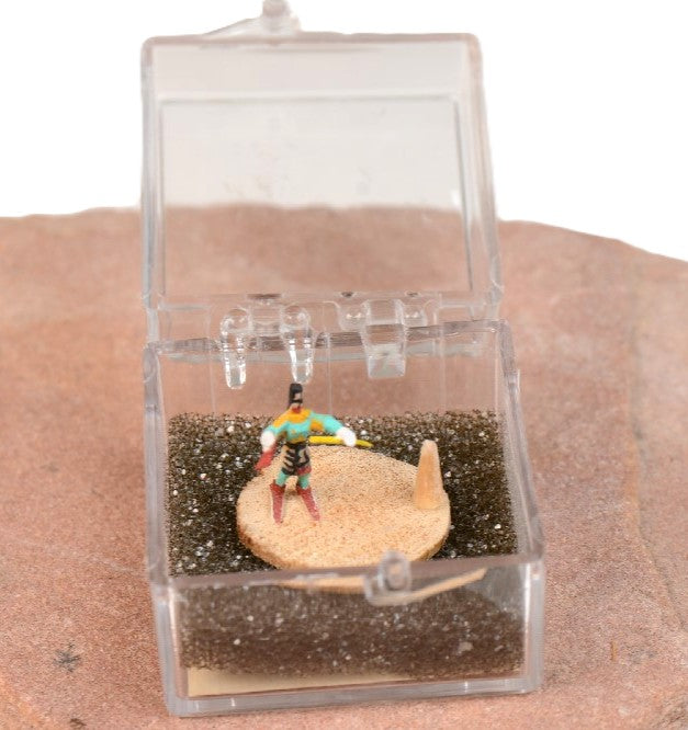 Hopi Kachina Micro Miniature Doll in Box By Mae-Hunch