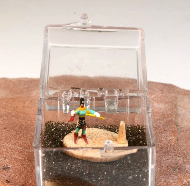 Hopi Kachina Micro Miniature Doll in Box By Mae-Hunch