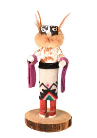 Hopi Kachina Miniature Kokpelli Doll By Ros George