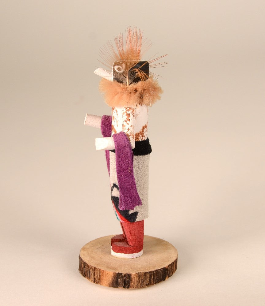 Hopi Kachina Miniature Kokpelli Doll By Ros George