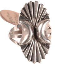 Navajo Sterling Silver Concho Style Ring