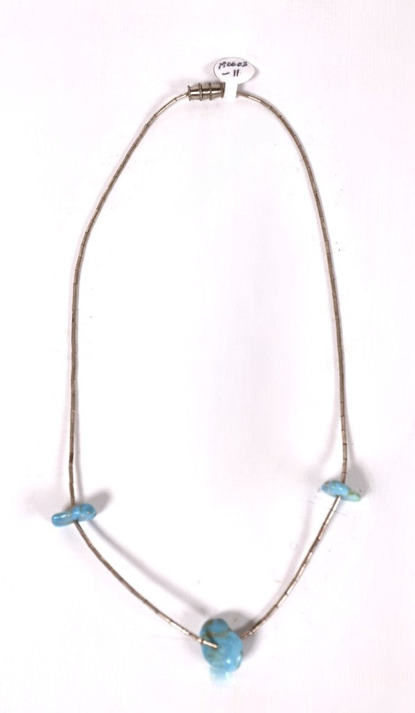 Navajo Liquid Sterling Silver Necklace