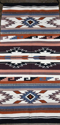 Southwest Wool Area Rug, 64" x 32"