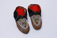 Early Iroquois Beaded Moccasins