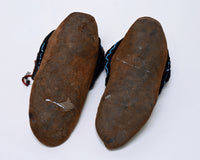 Early Iroquois Beaded Moccasins