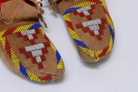 Plateau Beaded Moccasins