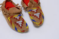 Plateau Beaded Moccasins