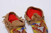 Plateau Beaded Moccasins