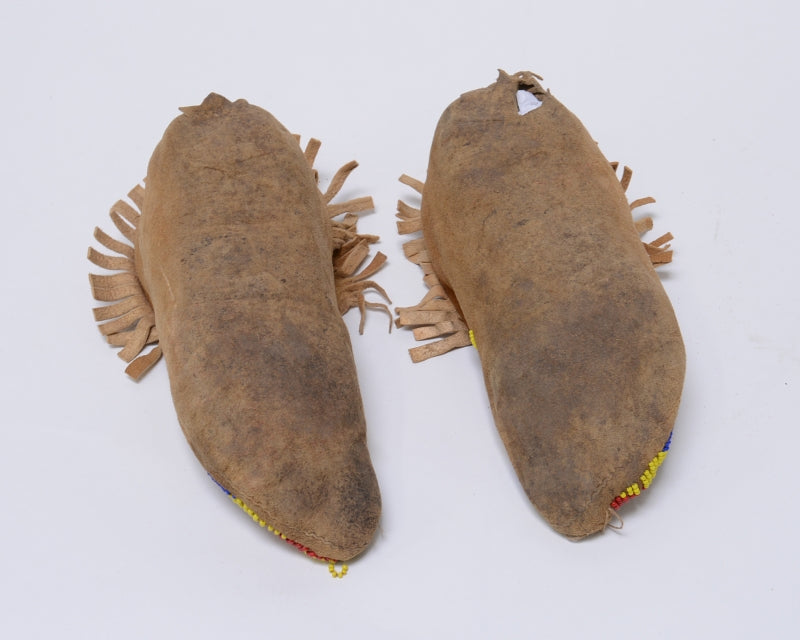 Plateau Beaded Moccasins