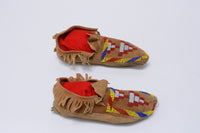 Plateau Beaded Moccasins