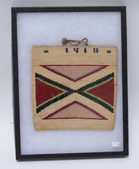 Nez Perce Cornhusk Bag "1918"