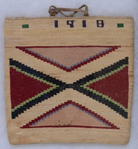 Nez Perce Cornhusk Bag "1918"