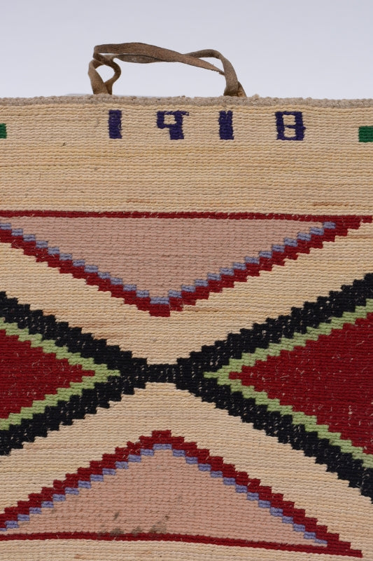 Nez Perce Cornhusk Bag "1918"