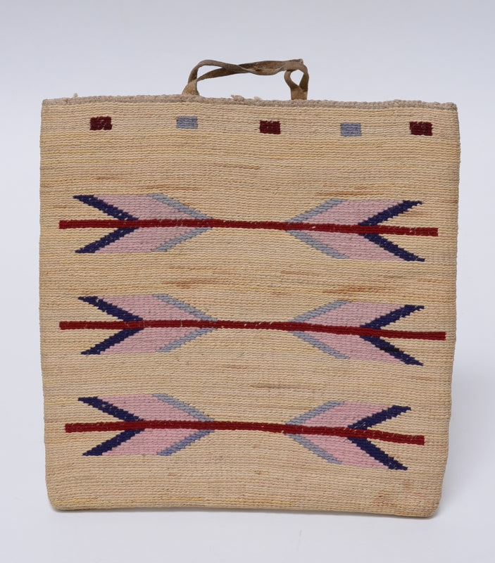 Nez Perce Cornhusk Bag "1918"