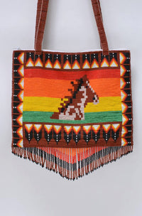 Plateau Beaded Bag