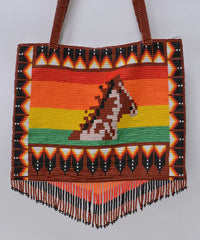 Plateau Beaded Bag