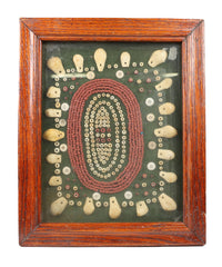 Framed Bead and Button Artifacts