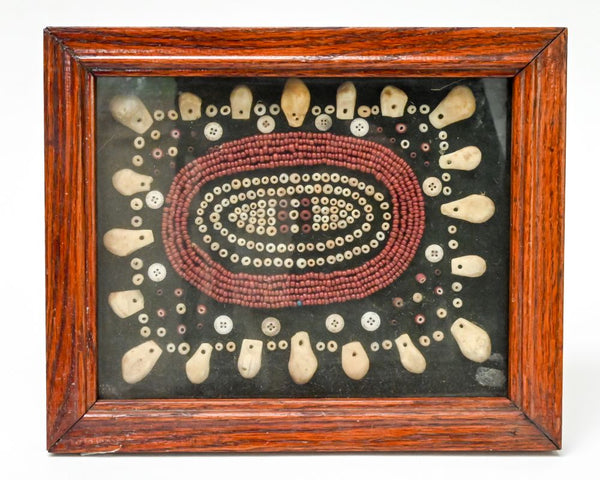 Framed Bead and Button Artifacts