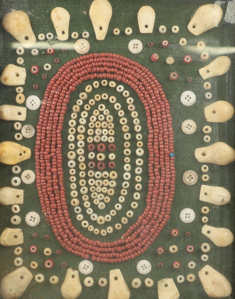 Framed Bead and Button Artifacts