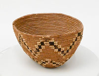 Antique Puget Sound imbricated basket