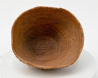 Antique Puget Sound imbricated basket