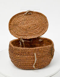 Antique Paiute covered basket
