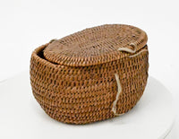 Antique Paiute covered basket
