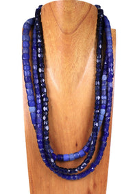 Czech Russian Cobalt Trade Beads