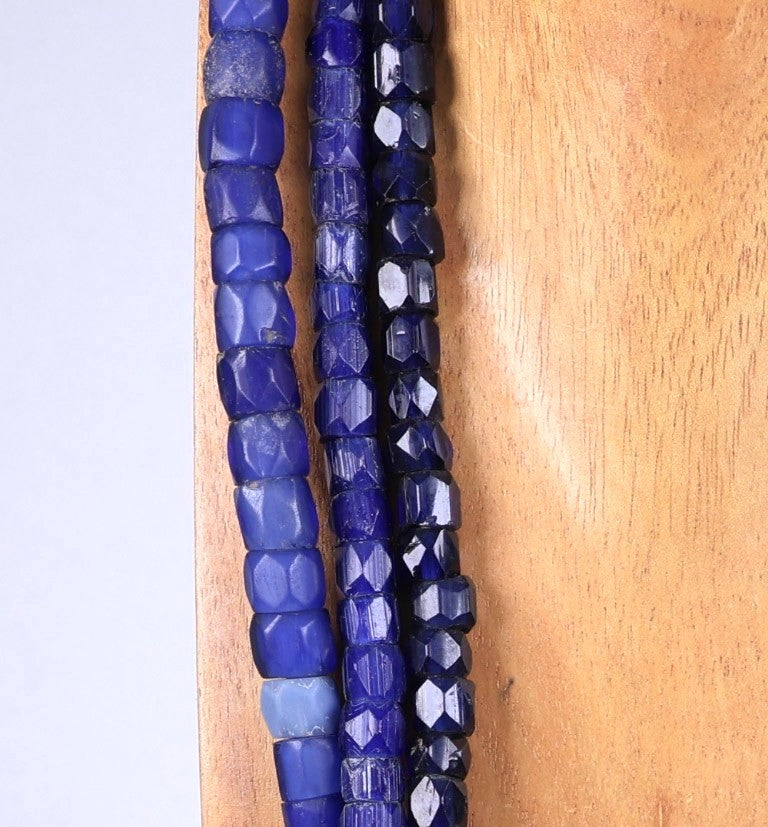 Czech Russian Cobalt Trade Beads