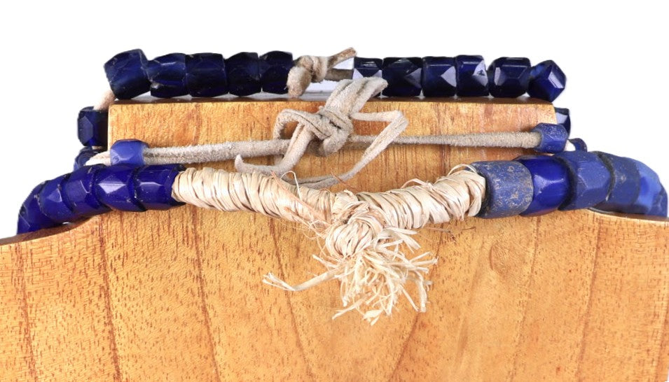 Czech Russian Cobalt Trade Beads